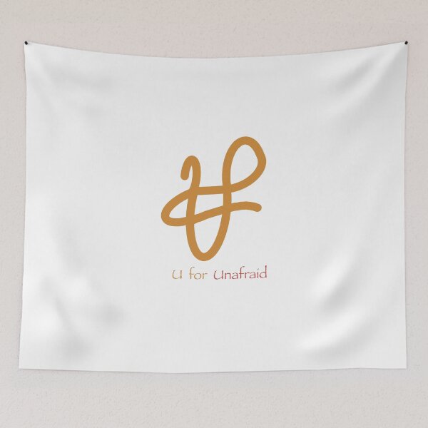 Item preview, U for Unafraid designed and sold by Svetlana  Horvat.