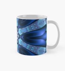 Intertwining Mandala in Blue, Turquoise and Purple Mug
