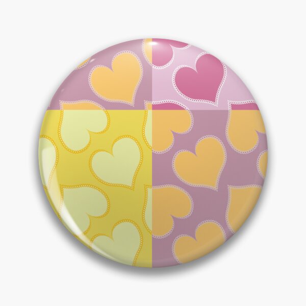 Item preview, Bonito patchwork de corazones de colores designed and sold by Wowmelowwshop.