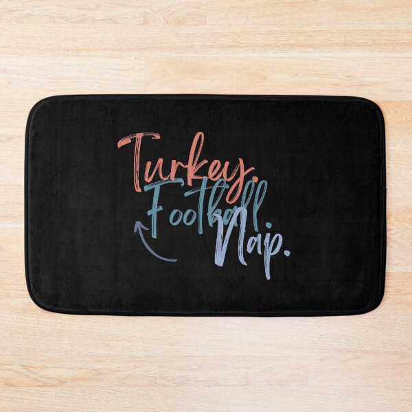 Item preview, Turkey Football Nap  Repeat - funny Thanksgiving quote designed and sold by st0n0ga.