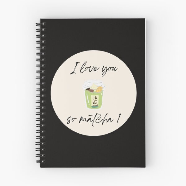 Item preview, I Love you so matcha designed and sold by ArtAndDesignA.