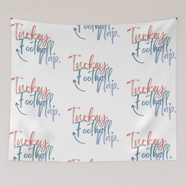 Item preview, Turkey Football Nap Repeat - funny Thanksgiving quote designed and sold by st0n0ga.