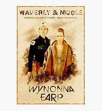 Wynonna Earp - Western Style Cast Poster #11 (WayHaught Special) Photographic Print