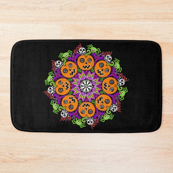 Artikelvorschau, Spoopy-Mandala entworfen und verkauft von SallyMonster.