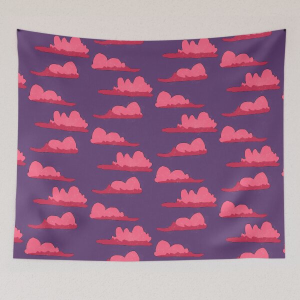 Item preview, Pink Fluffy Clouds designed and sold by Usagicollection.