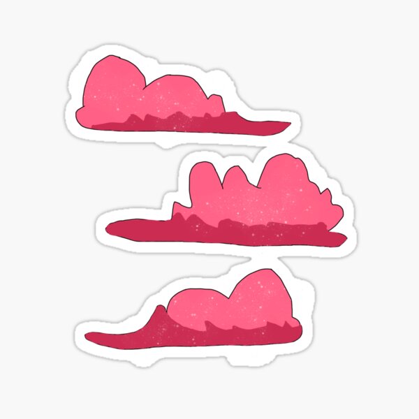 Item preview, Pink Fluffy Clouds designed and sold by Usagicollection.