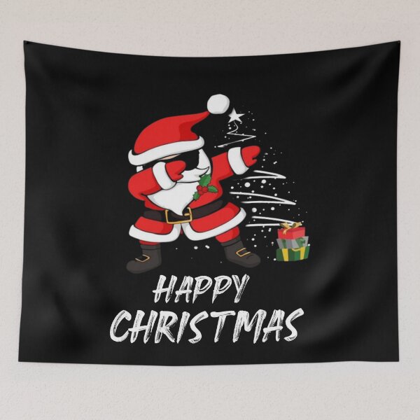 Item preview, Santa dabbing through the snow designed and sold by Designhub14.