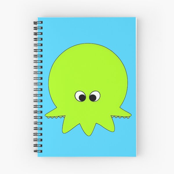 Item preview, Yellow cartoonish round octopus I designed and sold by BrachiaST.