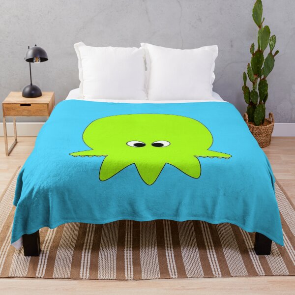 Item preview, Yellow cartoonish round octopus I designed and sold by BrachiaST.