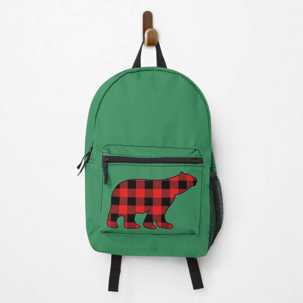 Item preview, Red Plaid Bear designed and sold by zibziby.
