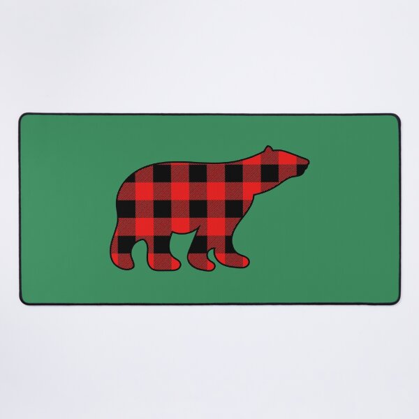 Item preview, Red Plaid Bear designed and sold by zibziby.