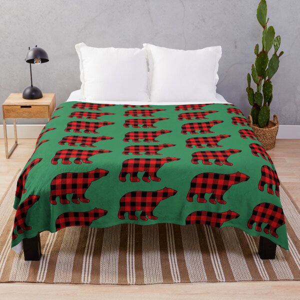 Item preview, Red Plaid Bear designed and sold by zibziby.