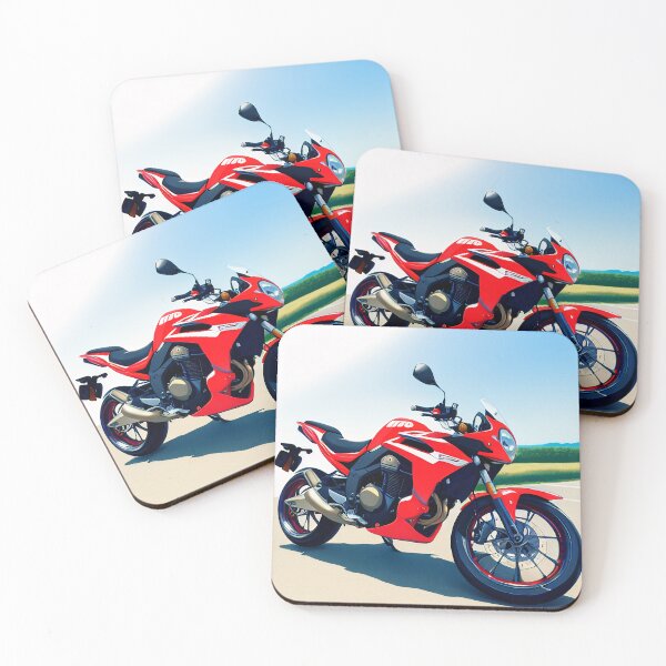 Item preview, Red Sportbike Motorcycle  designed and sold by BAYFAIRE.