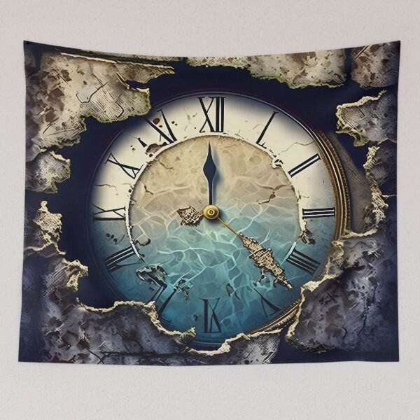 Item preview, Abstract Clock  designed and sold by TPN-Designs.