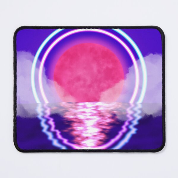 Item preview, Vaporwave Moon rise designed and sold by sspaced-outt.