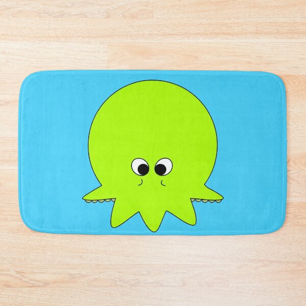 Item preview, Yellow cartoonish round octopus II designed and sold by BrachiaST.