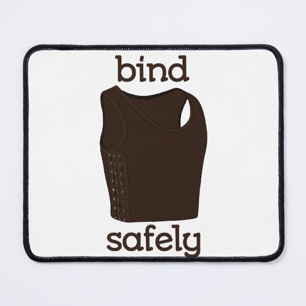 Item preview, Bind Safely (skintone 1) designed and sold by mossytoothjar.