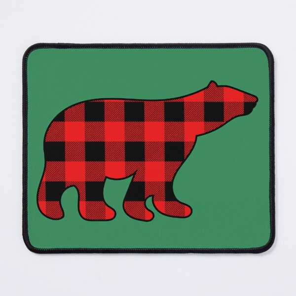 Item preview, Red Plaid Bear designed and sold by zibziby.