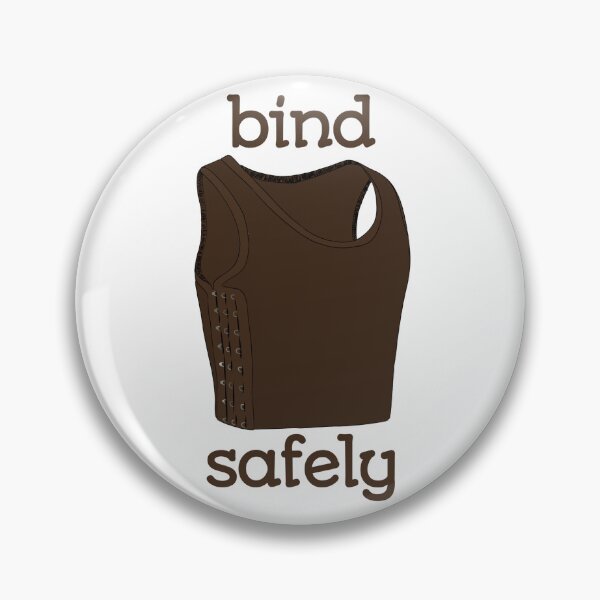 Item preview, Bind Safely (skintone 2) designed and sold by mossytoothjar.