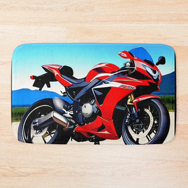 Item preview, Red Super Sportbike Motorcycle  designed and sold by BAYFAIRE.