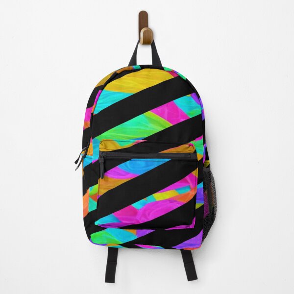 Item preview, Abstract Colors Under Black Stripes designed and sold by calibrit.