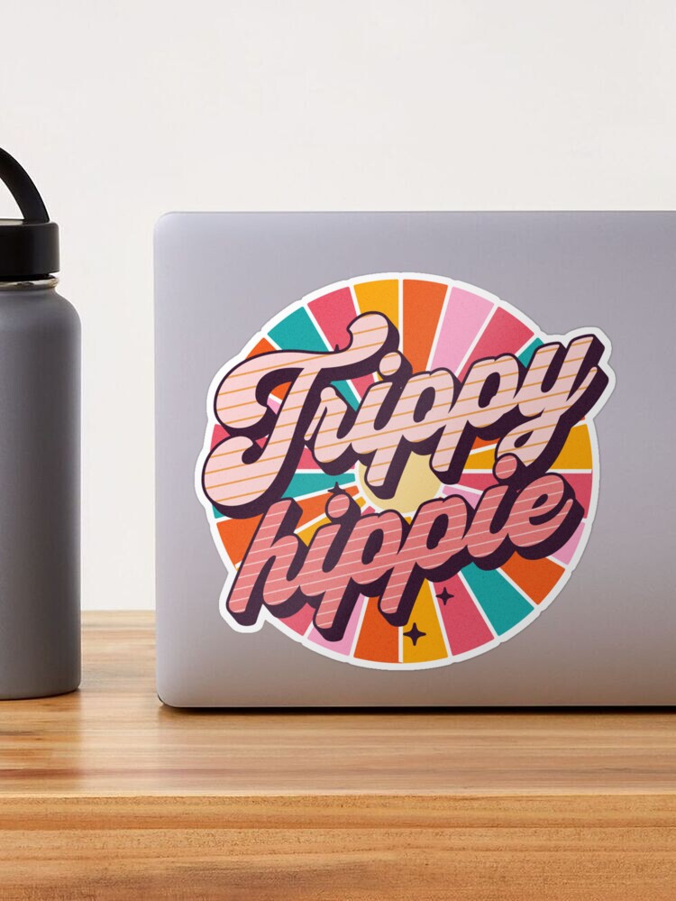 Personalized Stay Trippy Little Hippie 32oz Motivational Water