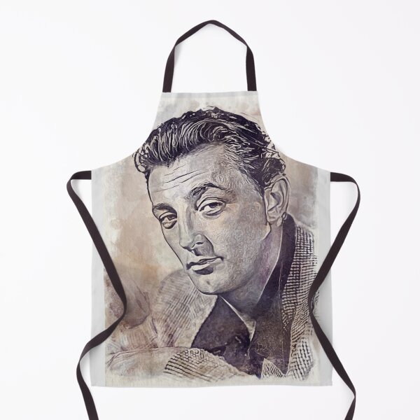 Item preview, Robert Mitchum Art - vintage watercolor - D33 designed and sold by DecoVintage.
