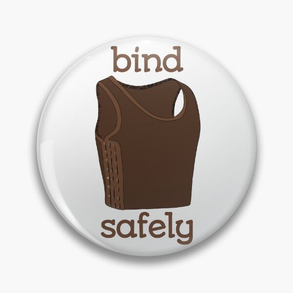 Item preview, Bind Safely (skintone 3) designed and sold by mossytoothjar.