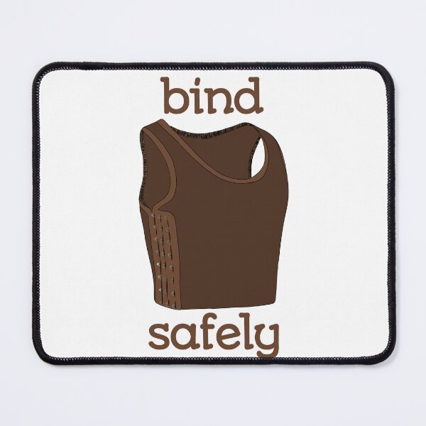 Item preview, Bind Safely (skintone 3) designed and sold by mossytoothjar.