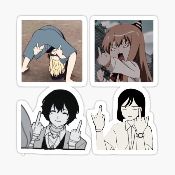 Fuck Anime Stickers for Sale | Redbubble