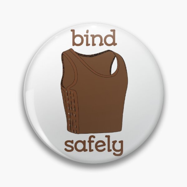 Item preview, Bind Safely (skintone 4) designed and sold by mossytoothjar.