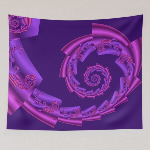 Item preview, Purple Spiral designed and sold by pinkal.