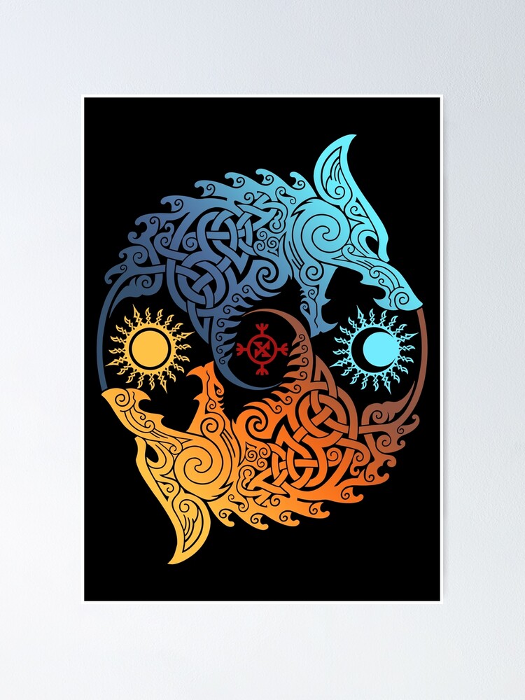Skoll and Hati
