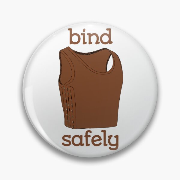 Item preview, Bind Safely (skintone 5) designed and sold by mossytoothjar.