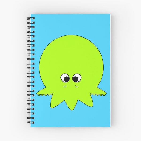 Item preview, Yellow cartoonish round octopus IV designed and sold by BrachiaST.