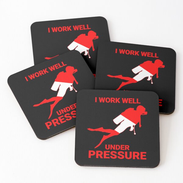 Item preview, I work well under pressure - Scuba Diving - Diver Down designed and sold by Gifts and more.