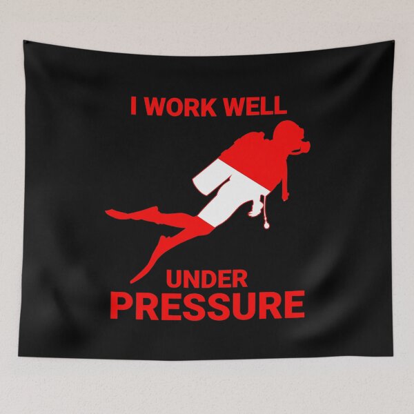 Item preview, I work well under pressure - Scuba Diving - Diver Down designed and sold by Gifts and more.