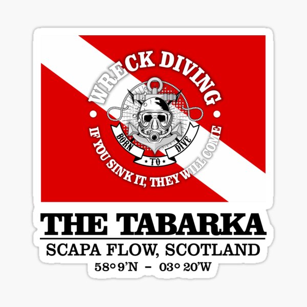 Tabarka (best wrecks) Sticker