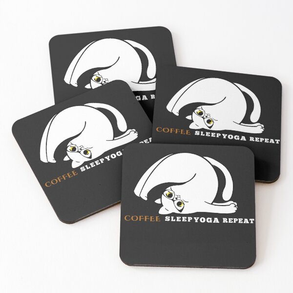 Item preview, Coffee sleep yoga repeat  designed and sold by Igmir.