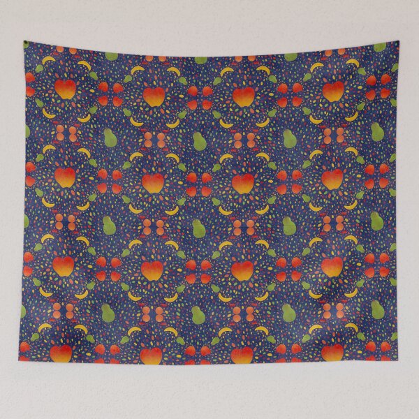 Item preview, Feeling Fruity - Navy designed and sold by Booneb.
