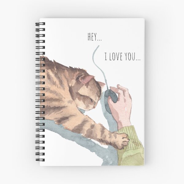 Item preview, hey...i love you... designed and sold by nananstudio.