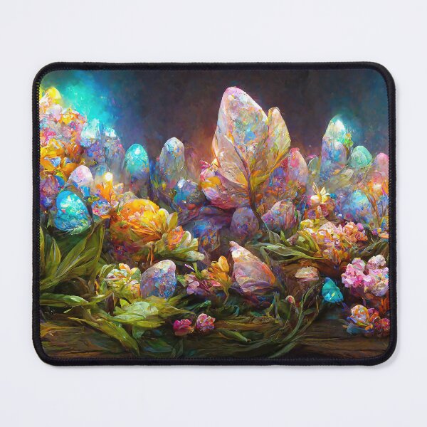 Item preview, Vivid and vibrant bioluminescent flower design  designed and sold by justinasv775.