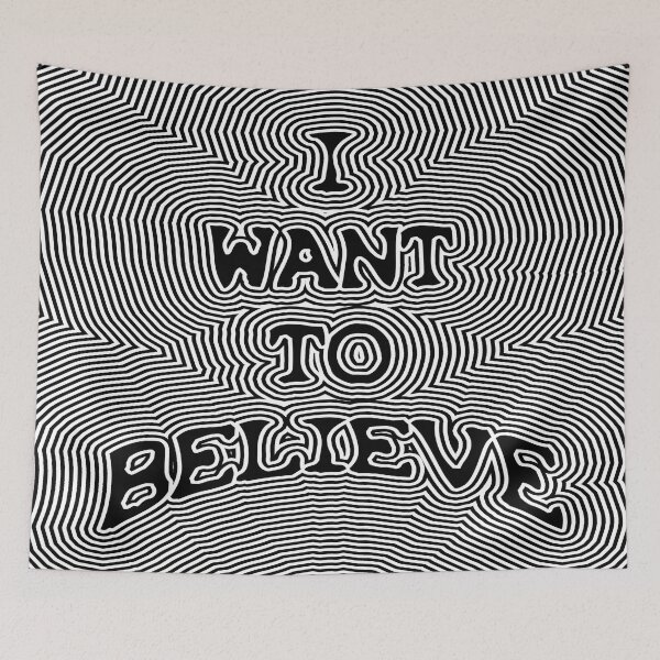 Item preview, I Want to Believe (Trippy) designed and sold by ArtsyPrincess.
