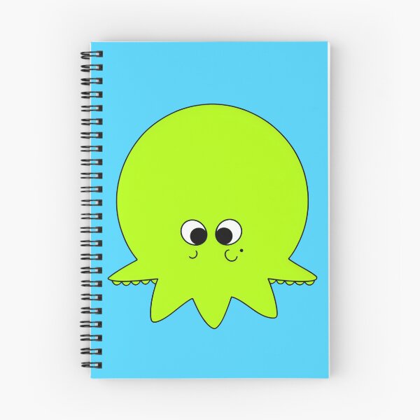 Item preview, Yellow cartoonish round octopus V designed and sold by BrachiaST.