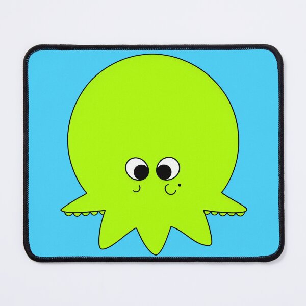 Item preview, Yellow cartoonish round octopus V designed and sold by BrachiaST.
