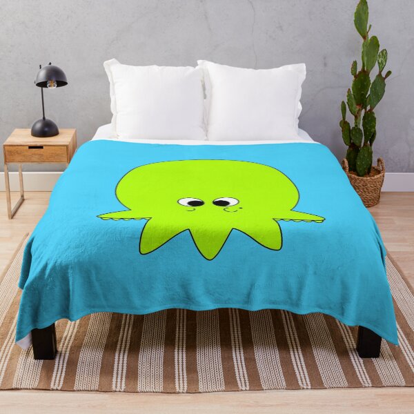 Item preview, Yellow cartoonish round octopus V designed and sold by BrachiaST.