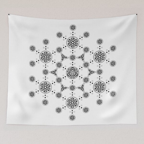 Item preview, Alien crop circle / Celtic pattern. improvisation designed and sold by Natasha Sedyakina.