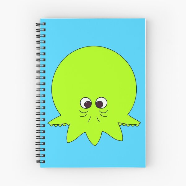 Item preview, Yellow cartoonish round octopus VII designed and sold by BrachiaST.
