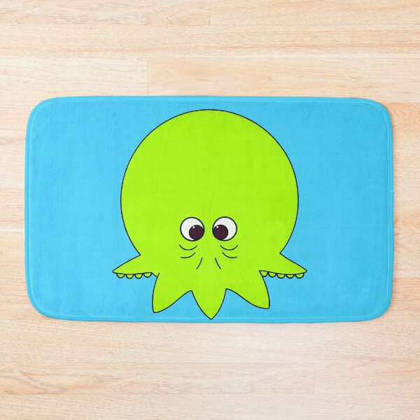 Item preview, Yellow cartoonish round octopus VII designed and sold by BrachiaST.