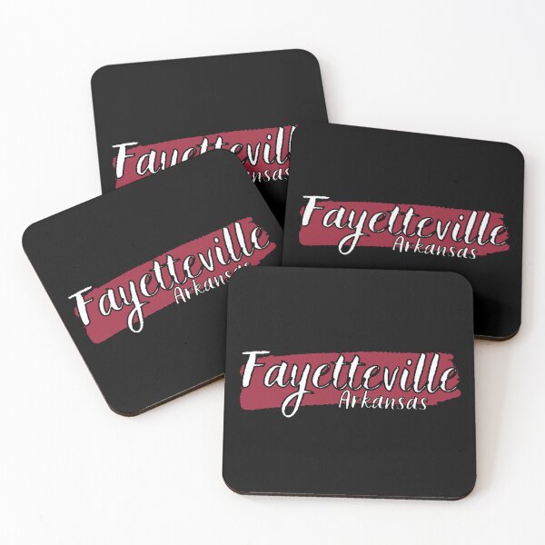 Item preview, Fayetteville Arkansas Red and White designed and sold by Pink Ribbon.